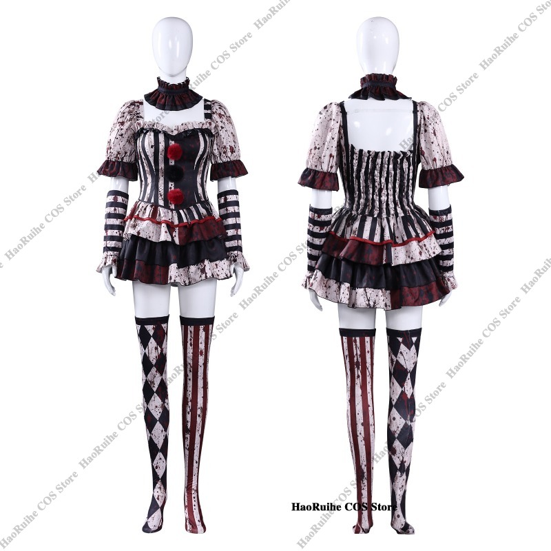 New Terrifier Art Clown Joker  - đánh giá và giá Romper Playsuit Women