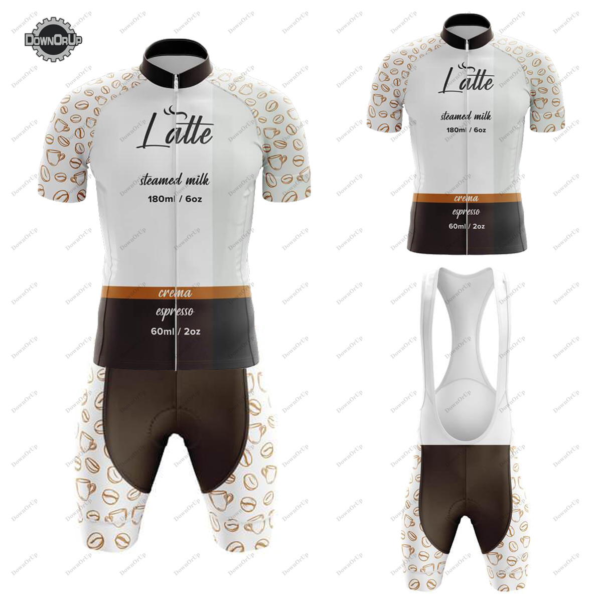 Coffee List Latte Cycling Jers - đánh giá và giá Summer Clothing List