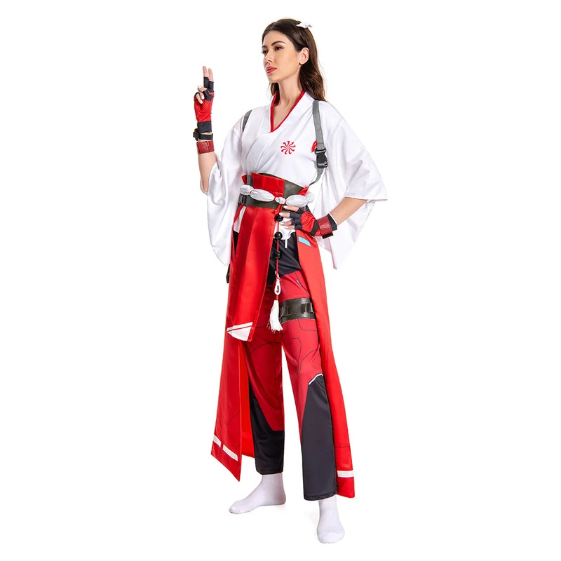 Game OW Kiriko Cosplay Costume - đánh giá và giá Romper Playsuit Women