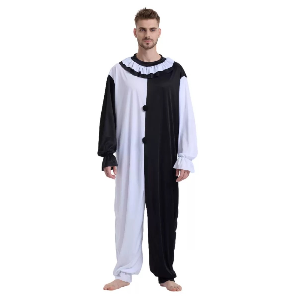 Terrifier Art Clown Joker Cosp - đánh giá và giá Romper Playsuit Women