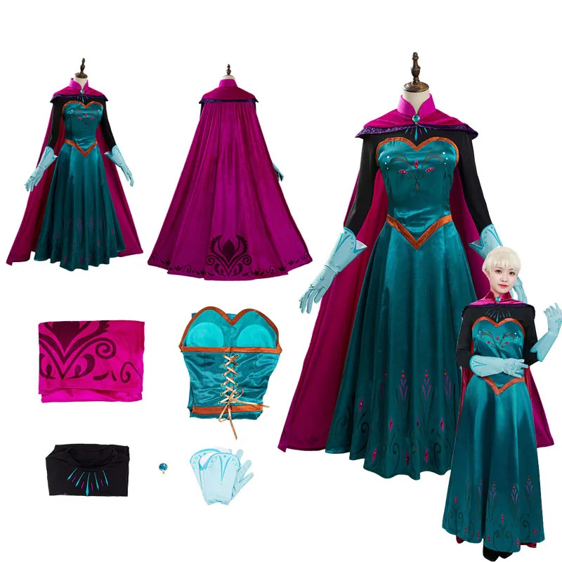 Movie Queen Elsa Cosplay Costu - đánh giá và giá Romper Playsuit Women