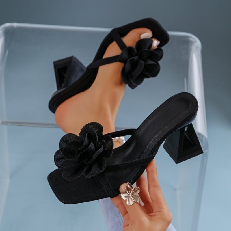 Womens 3D Flower Decor Sandals - đánh giá và giá Summer Clothing Petite
