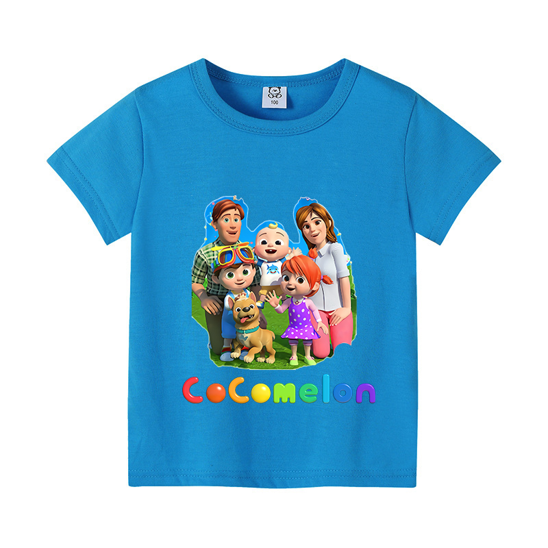 Cocomelons Baby T-Shirts Anime - đánh giá và giá Summer Clothing For Baby Boy