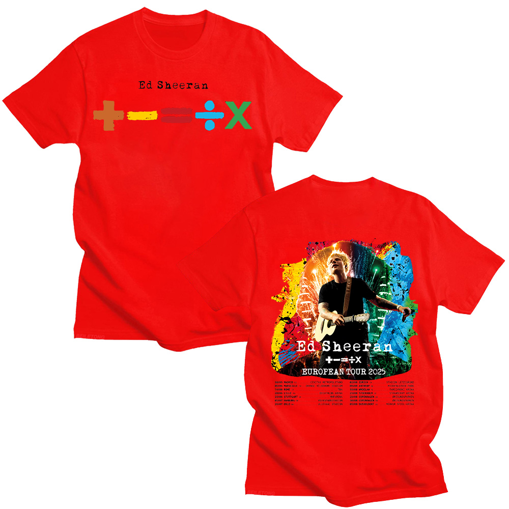 Ed Sheeran European Tour 2025  - đánh giá và giá Summer Clothing Gif