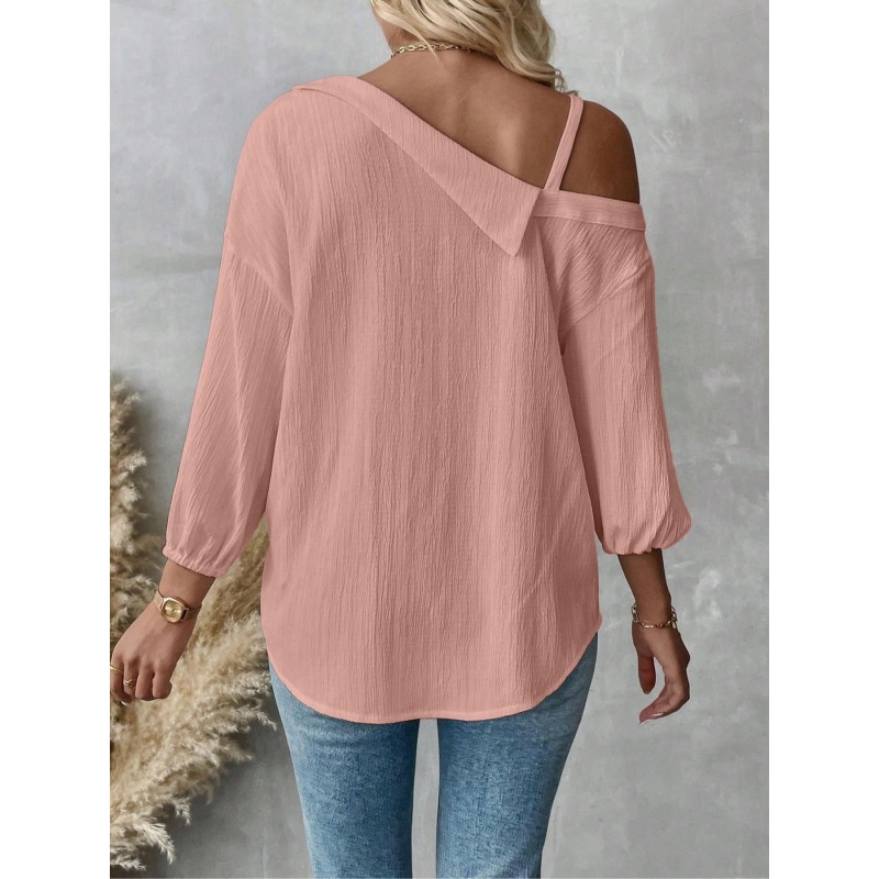Plus Size1XL-5XL Women Blouses - đánh giá và giá Off Shoulder Blouse