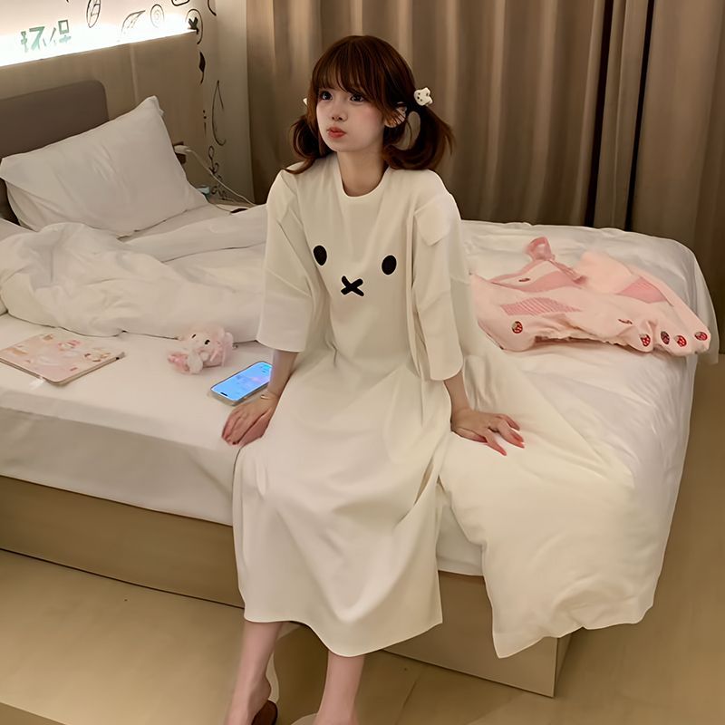 Kawaii Miffy Sleeping Dress Cu - đánh giá và giá Summer Away Clothing