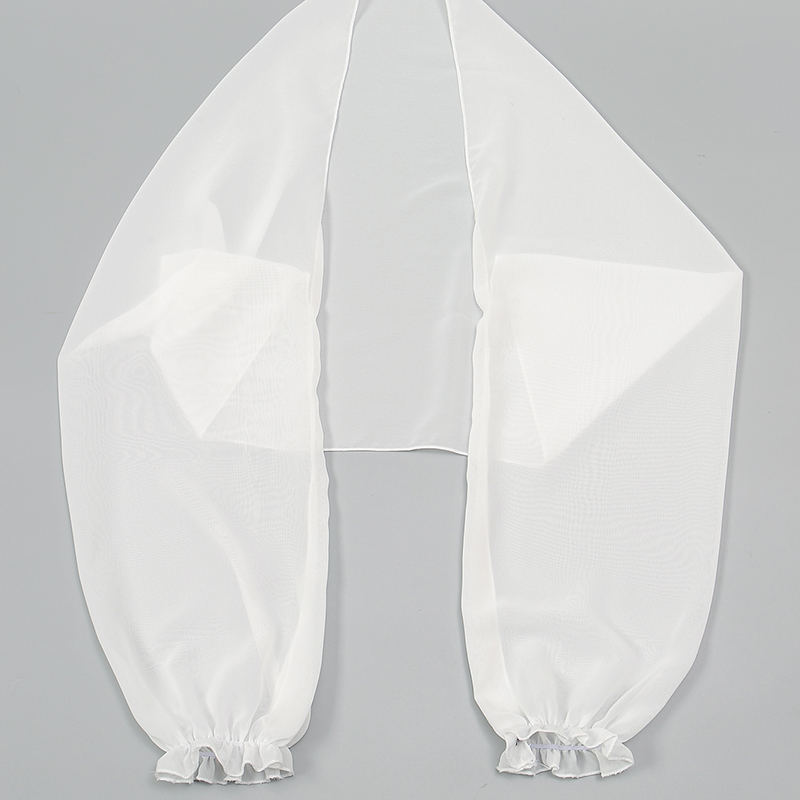 Solid Color Chiffon Shawl Summ - đánh giá và giá Off Shoulder Blouse